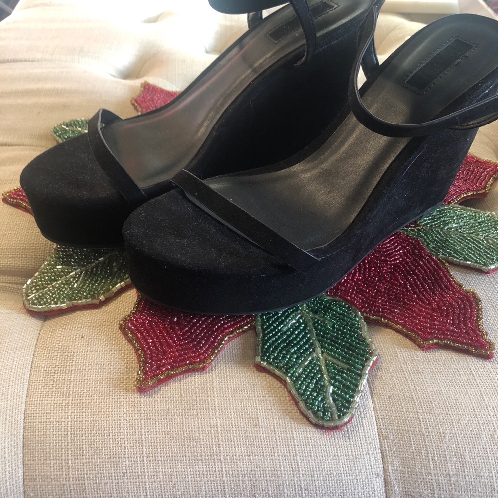 Platforms New Suede Sandals